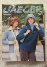 Jaeger-Ladies Vintage Knitting Pattern-Soft Touch Overshirts & Overlay Collars