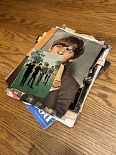 BEATLES 1964 HUGE LOT SCRAPBOOK EARLY CLIPPINGS PHOTO SIGNED NEMS RARE VTG