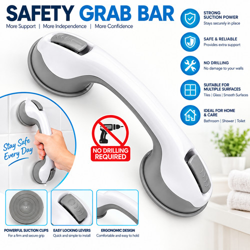 Suction grab handle bath - suction,