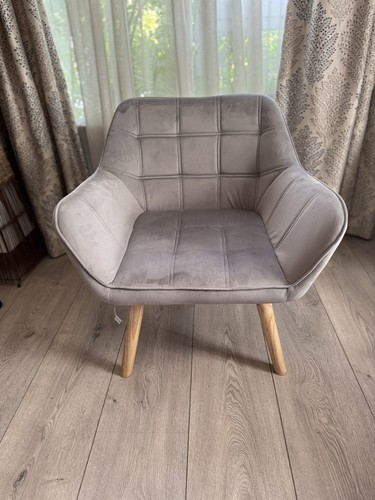 Homcom accent vanity tub - tub, chair
