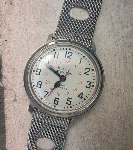 Bulova accutron railroad - bulova,
