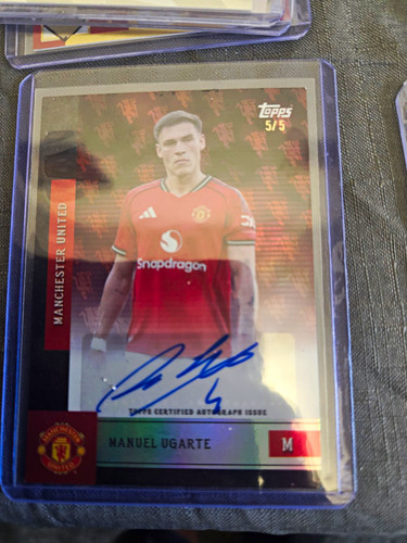 Topps manuel ugarte - manuel, 5/5