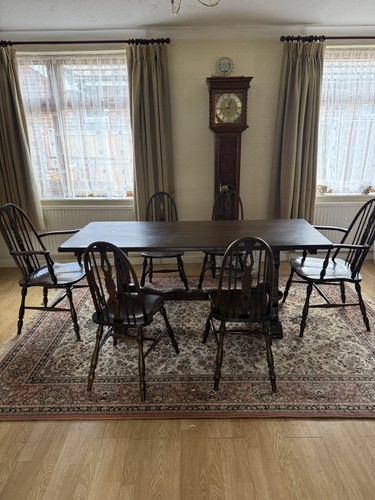 Rustic cottage refectory - rustic, long