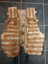 British Military Issue Desert DPM Load Carrying Assault Vest MOLLE 1st issue