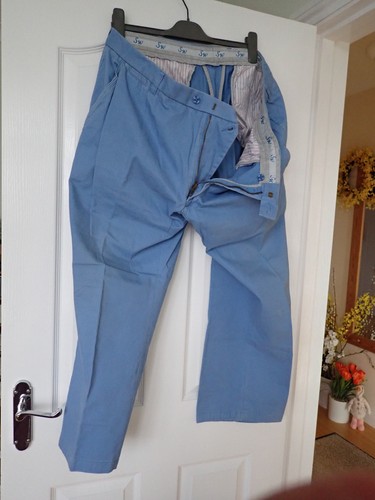 Samuel windsor blue trousers - windsor,