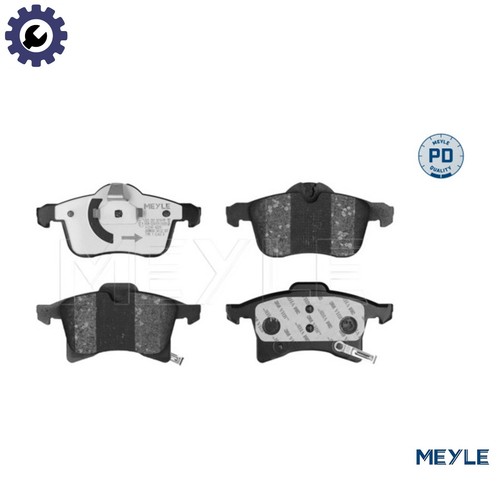 Brake pad set disc - brake, 025