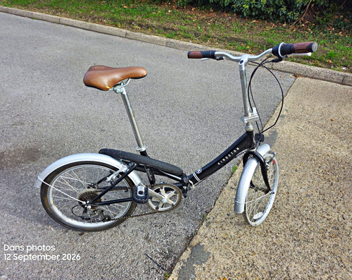Folding bicycle - folding,