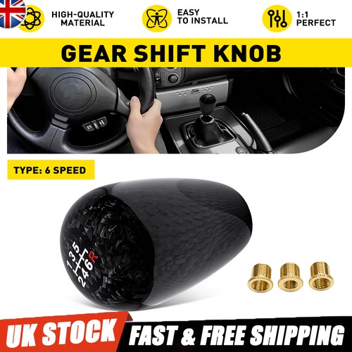 Carbon fibre speed gear knob - fibre,