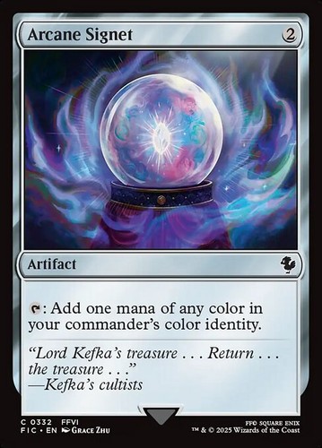 Mtg arcane signet fic - signet, ~