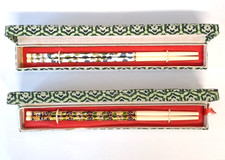 Vintage Chinese Decorative Chopsticks Two Sets of Two