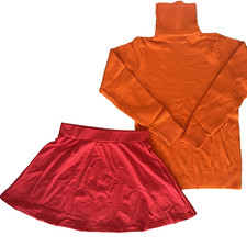 Bees Bay Girls Halloween Costume Size 7-8 Medium Years Sweater Skirt Pumping