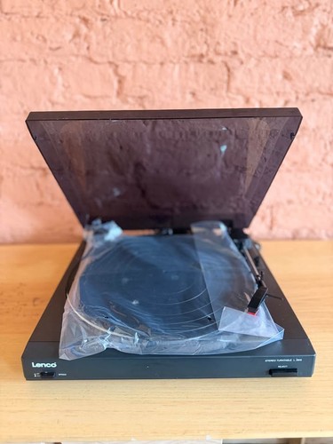 Lenco 3806 turntable black - lenco,
