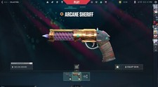 EU VALORANT ACCOUNT WITH EXCLUSIVE ARCANE SHERIFF AND 125+ SKINS (400+ LEVEL)