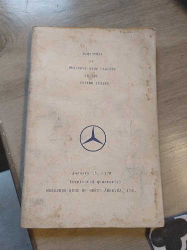 1970 mercedes dealer directory