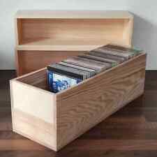 CD storage shelf wooden