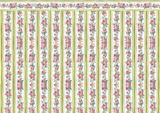 DOLLS HOUSE WALLPAPER STICK-ON