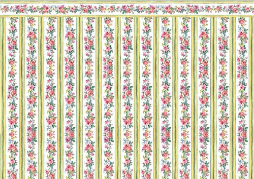 Dolls house self adhesive - dolls, self-adhesive