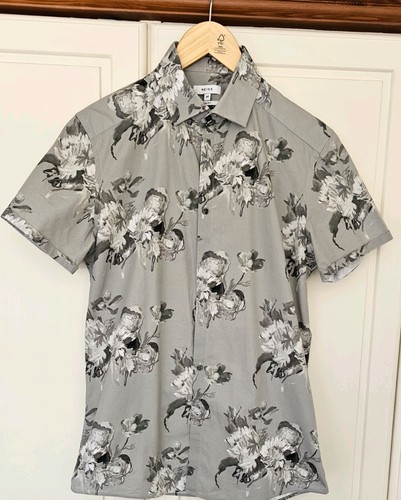 Reiss men grey - short, sleeve