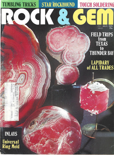 Rock gem magazine - rock, july