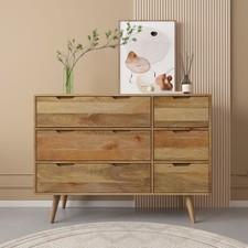 RETRO LIGHT MANGO CHEST OF 6