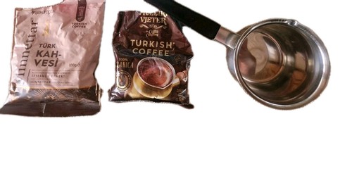 Turkish coffee pot bonus - coffee,