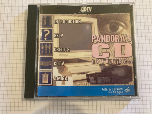 Pandora commodore amiga - cd,