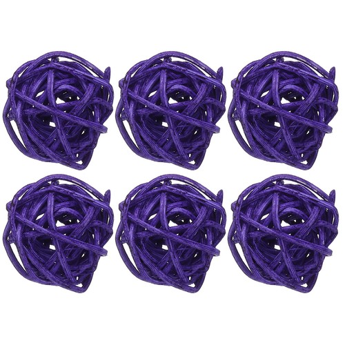 6pcs wicker rattan - 6pcs,