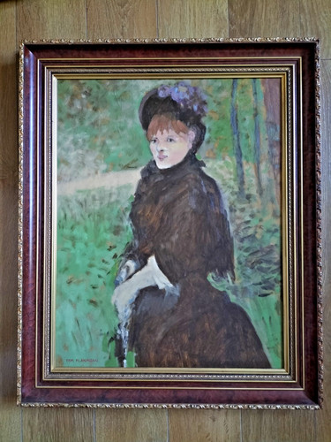 Tom flanagan painting oil - tom,