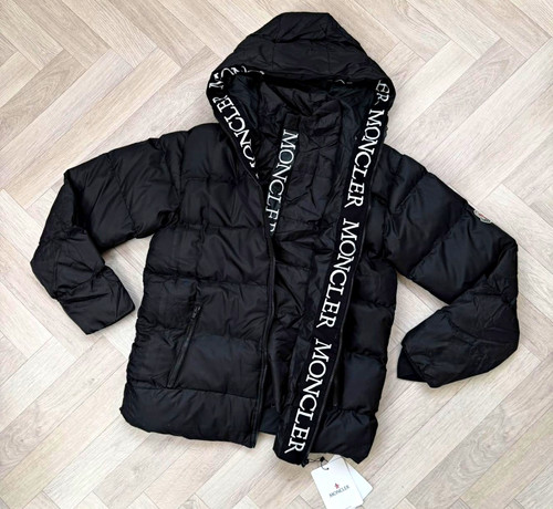 Moncler men black hooded - moncler,