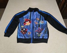 Boys Angry Birds Space Full Zip Jacket Size 8