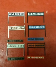 TT gauge model railway station