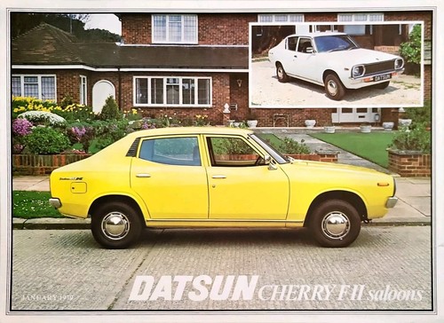 Datsun cherry saloon - datsun,