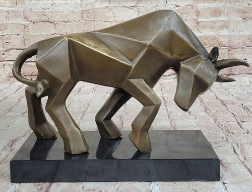 Modern artwork abstract bull - artwork,