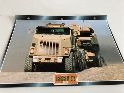 Military oshkosh m1070 map - m1070,