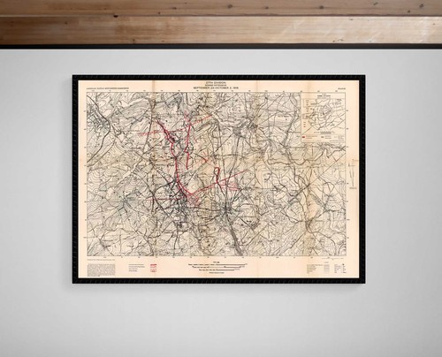 Wwi trench map - trench,