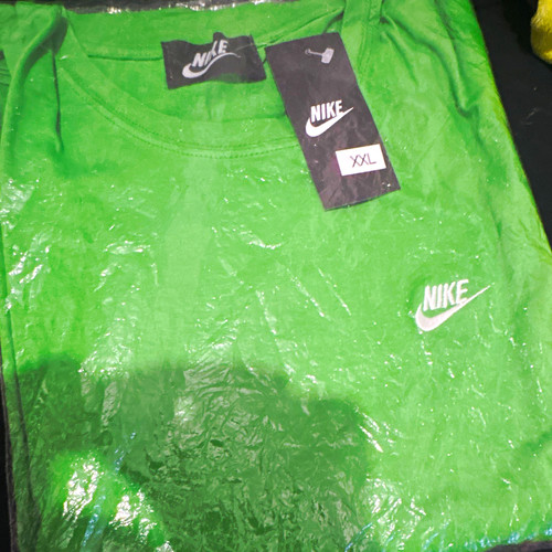 Nike men green crew neck - green,