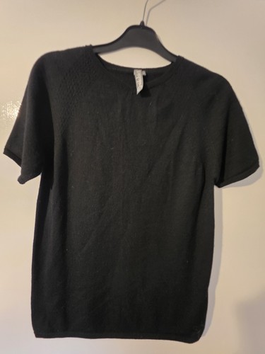 Velobici black wool blend knit - black,