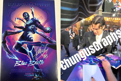 Blue beetle 18x12 poster - 18x12,