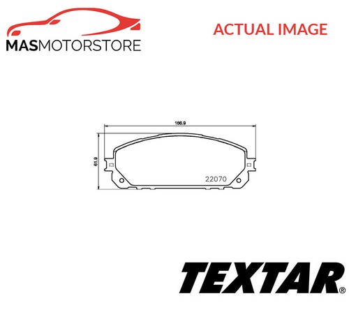 Brake pads set - brake, pad