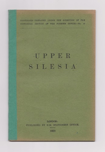 Upper silesia foreign office - upper, silesia,