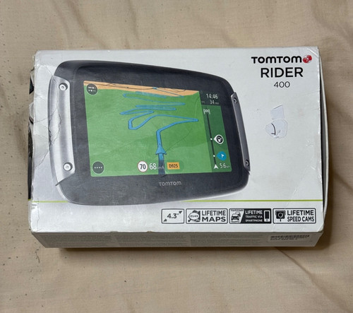 Tomtom rider 400 - rider, motorcycle