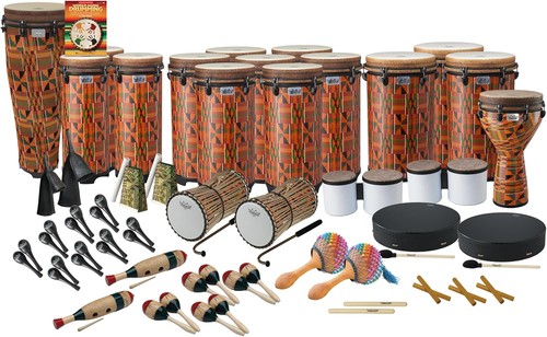 Large hand drum percussion - hand, set