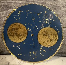 VINTAGE GRANDFATHER CLOCK MOON