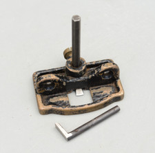 Vintage Small Router Plane Solid Brass 2 Cutter