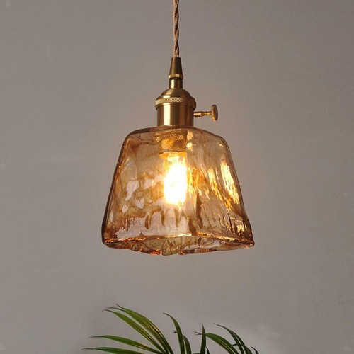 Nordic vintage brass glass - nordic,