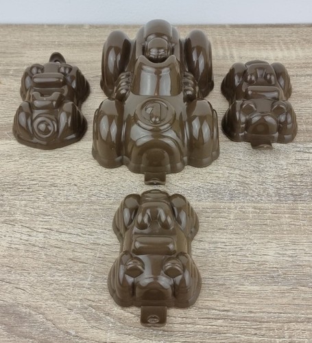 1970s jelly mould set 4 - jelly,