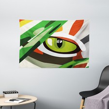 Eye Wide Tapestry Wild Tiger