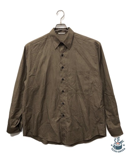 Auralee washed finx twill - washed,