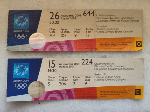 Athens 2004 olympic - 2004, basketball