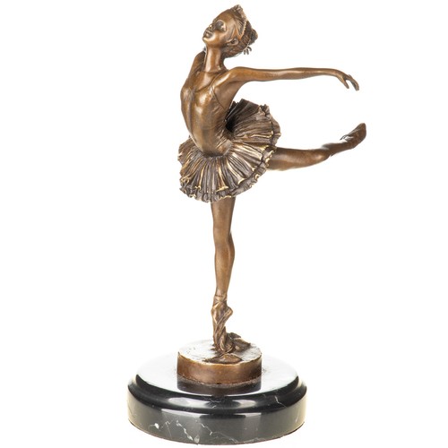 Bronze sculpture ballerina - sculpture,